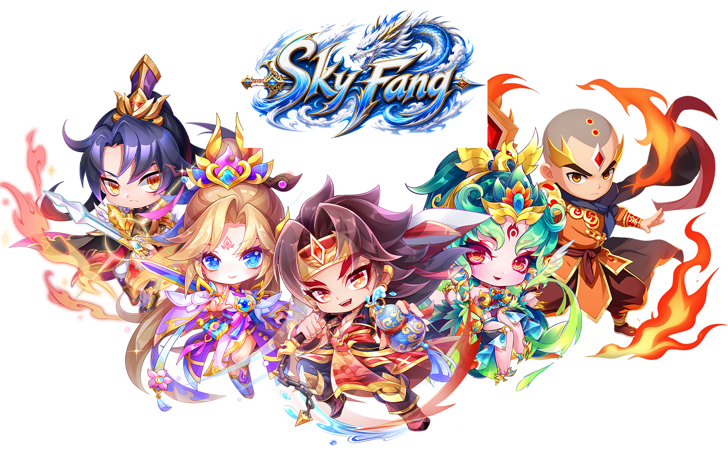 Sky Fang characters